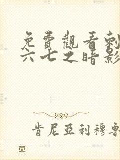 免费观看刺客伍六七之暗影宿命