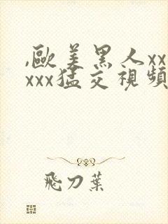 ,欧美黑人xxxxx猛交视频封面