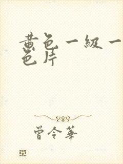 黄色一级一级黄色片