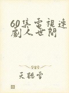 60集电视连续剧人世间