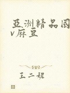 亚洲精品国产av麻豆