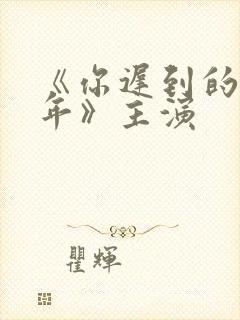 《你迟到的许多年》主演