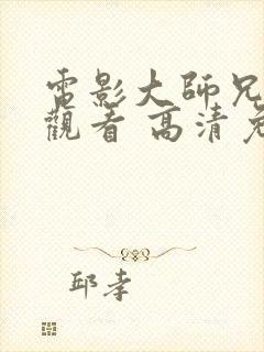 电影大师兄在线观看 高清免费版