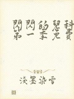 闪闪的儿科医生第一季免费观看完整版