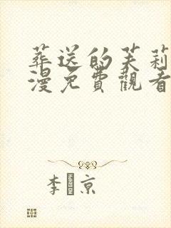 葬送的芙莉莲动漫免费观看国语版