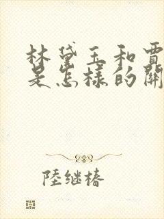 林黛玉和贾宝玉是怎样的关系