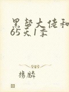 黑帮大佬和我365天1季