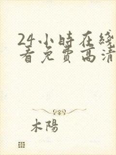 24小时在线观看免费高清完整版美剧封面