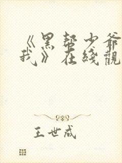 《黑帮少爷爱上我》在线观看