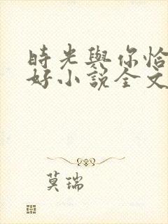 时光与你恰是正好小说全文免费阅读