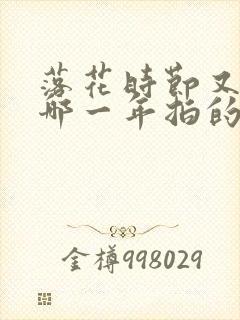 落花时节又逢君哪一年拍的