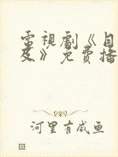 电视剧《目之所及》免费播放