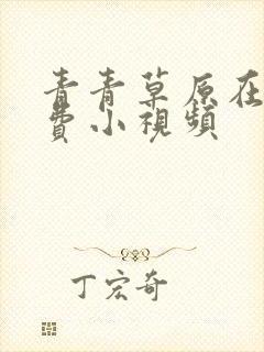 青青草原在线免费小视频封面