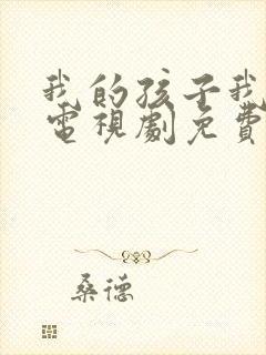 我的孩子我的家电视剧免费观看全集