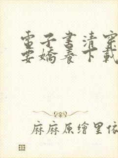 电子书清穿皇妃要娇养下载
