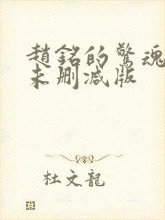 赵铭的惊魂游戏未删减版