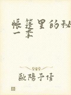 帐篷里的秘密第一季