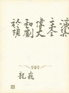 于和伟主演的电视剧大全集
