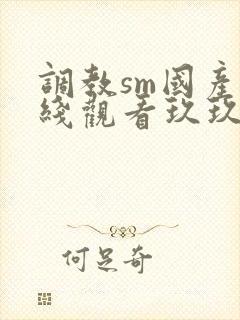 调教sm国产在线观看玖玖二区