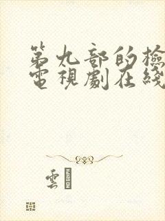 第九部的检察官电视剧在线观看免费
