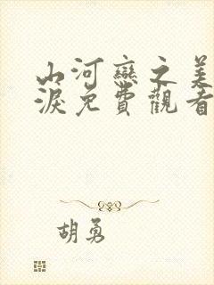 山河恋之美人无泪免费观看全集