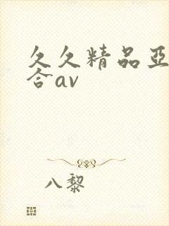 久久精品亚洲综合av封面