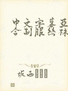 中文字幕亚洲综合制服丝袜