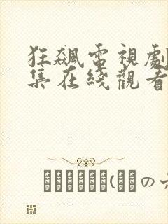 狂飙电视剧40集在线观看免费高清版封面