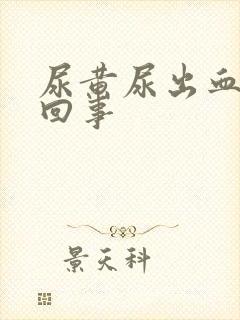尿黄尿出血怎么回事