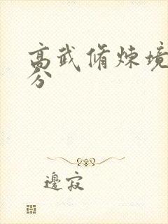 高武修炼境界划分