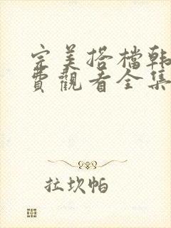 完美搭档韩剧免费观看全集在线观看