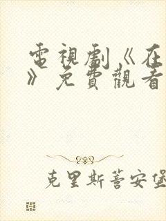 电视剧《在一起》免费观看