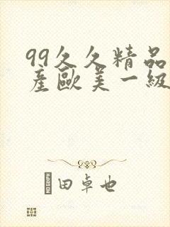 99久久精品国产欧美一级久久