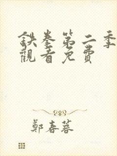 铁拳第二季在线观看免费封面