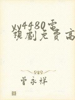 yy4480电视剧免费高清在线封面