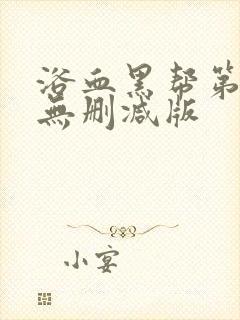 浴血黑帮第二季无删减版