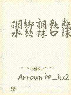 捆绑调教憋尿灌水丝袜口球