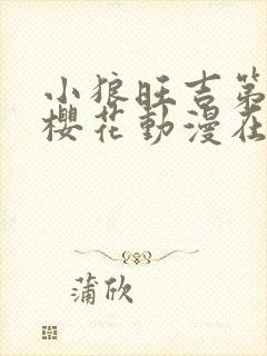 小狼旺吉第一季樱花动漫在线封面