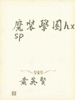 魔装学园hxh sp封面