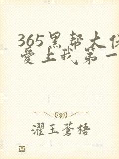 365黑帮大佬爱上我第一部剧