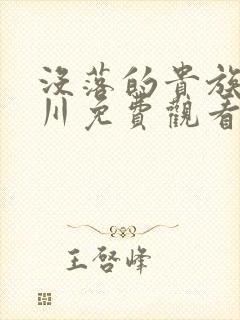 没落的贵族琉璃川免费观看全集