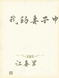 我的妻子中字封面
