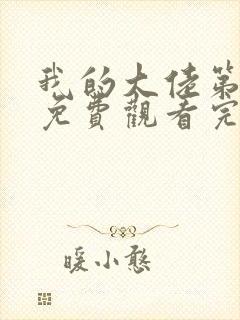 我的大佬第一季免费观看完整版