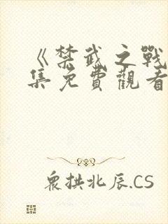 《禁武之战》全集免费观看