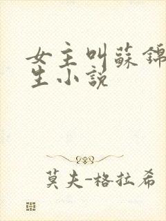 女主叫苏锦的重生小说