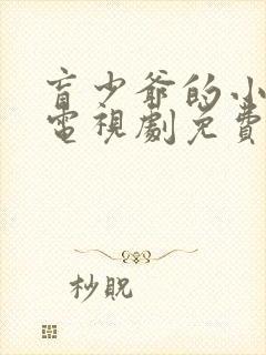 盲少爷的小女仆电视剧免费观看封面