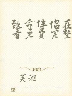 致命伴侣在线观看免费完整版