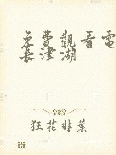 免费观看电视剧长津湖