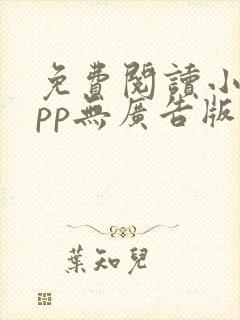 免费阅读小说app无广告版