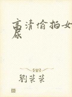 高清偷拍女厕撒尿封面